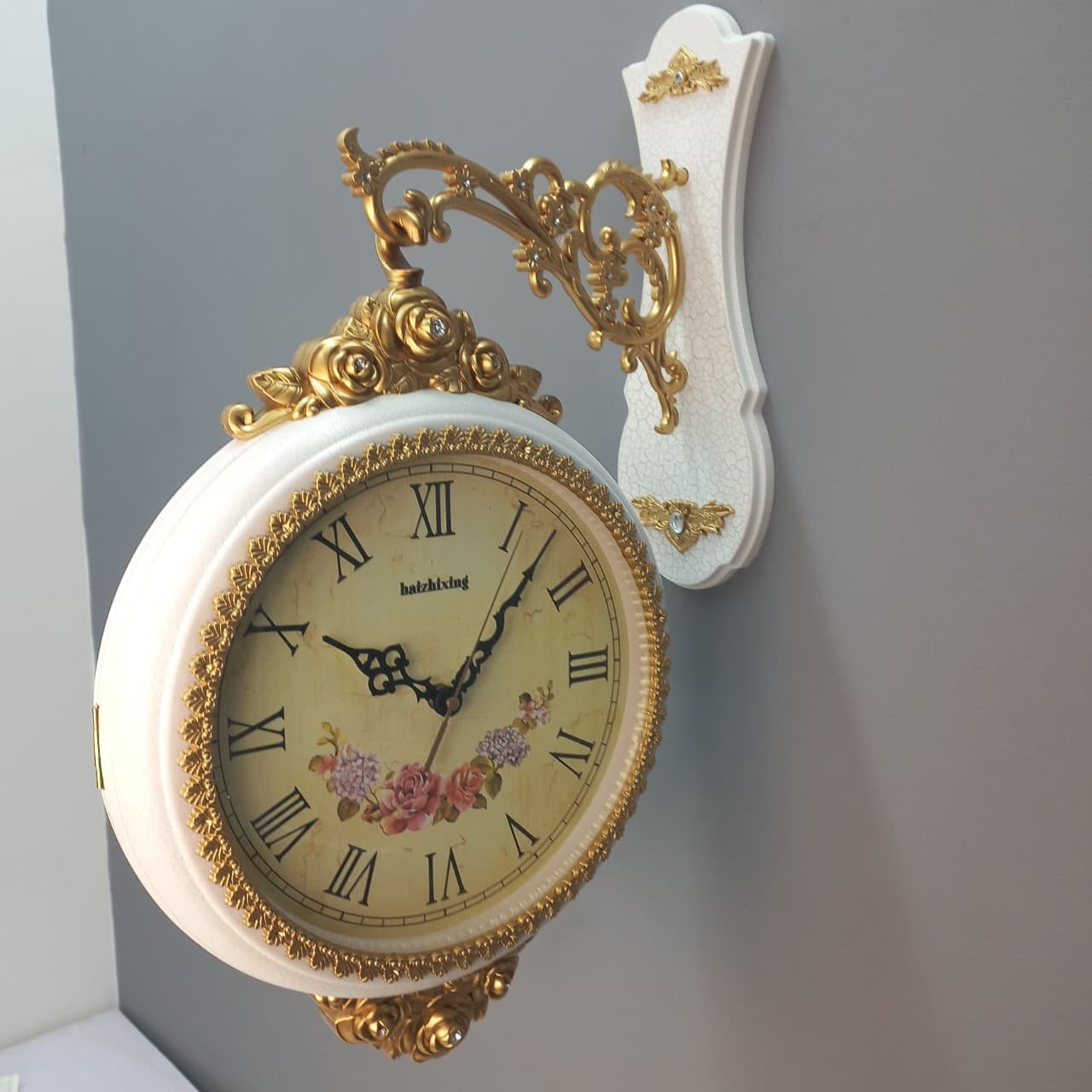 double sided station wall clock advertisement double sided station wall clock advertisement