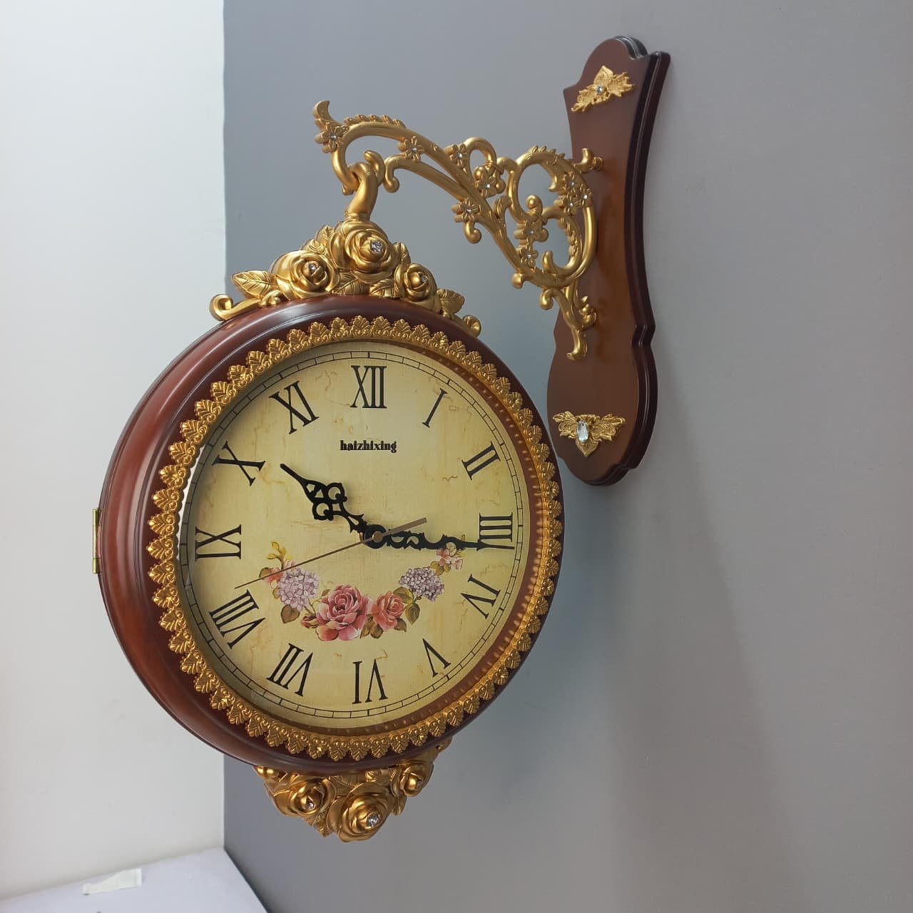 double sided station wall clock advertisement double sided station wall clock advertisement