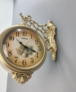 imported double sided wall clock | roman & numeric dial