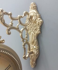 imported double sided wall clock | roman & numeric dial