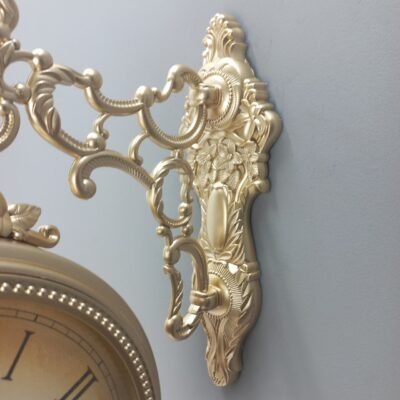 imported double sided wall clock | roman & numeric dial