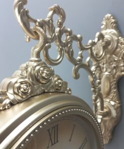 imported double sided wall clock | roman & numeric dial