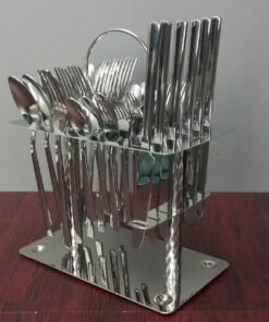 finish cutlery set with vertical display stand finish cutlery set with vertical display stand