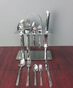 finish cutlery set with vertical display stand finish cutlery set with vertical display stand