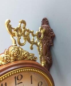 imported double sided wall clock roman and numeric dial