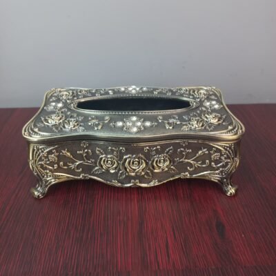 antique style ornate tissue holders