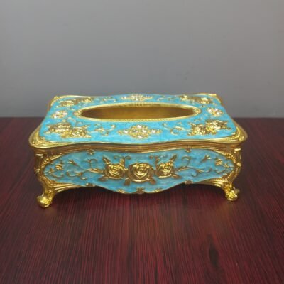 antique style ornate tissue holders