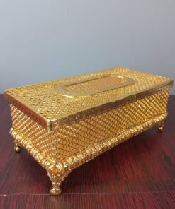 royal golden lattice metal tissue box luxury home decor royal golden lattice metal tissue box luxury home decor