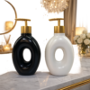 Luxury Minimalist Ceramic Soap Dispenser Set