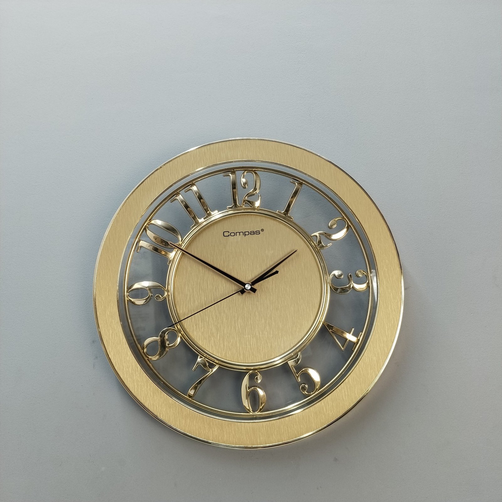 elegant gold skeleton wall clock elegant gold skeleton wall clock