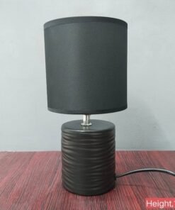 modern textured ceramic table lamp