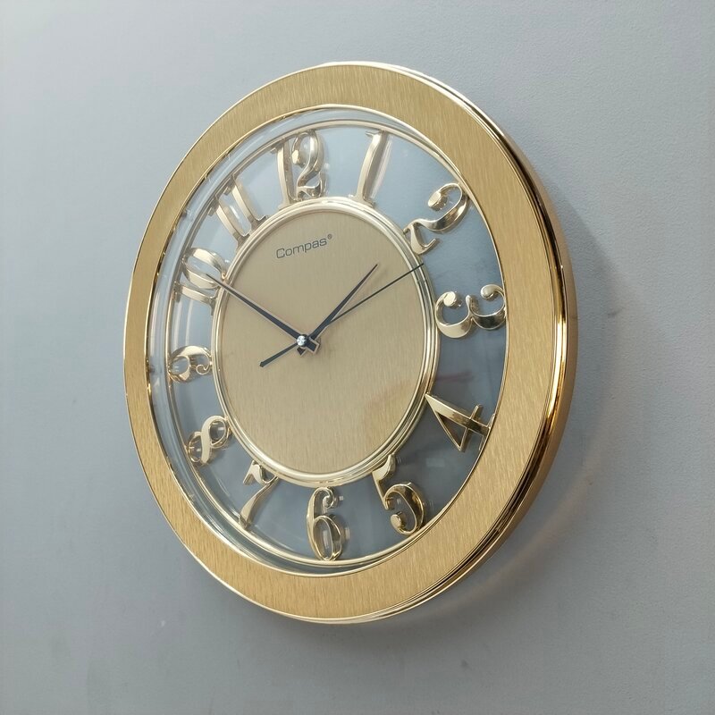 elegant gold skeleton wall clock elegant gold skeleton wall clock