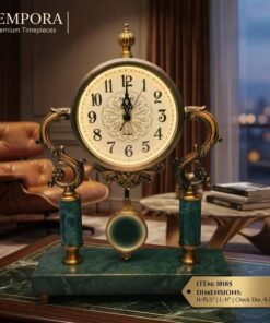 Premium Vintage Pendulum Table Clock