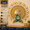 Grand Royal Peacock 3D Metal Wall Mirror Peacock 3D Metal Wall Mirror