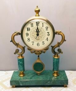 Premium Vintage Pendulum Table Clock