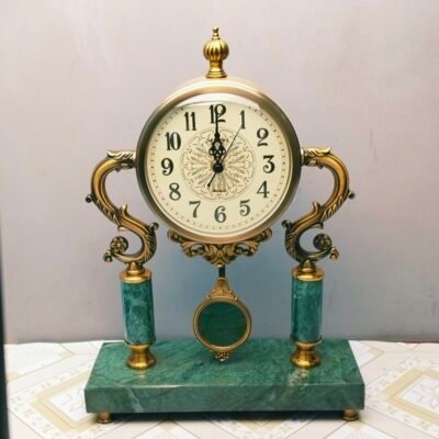 Premium Vintage Pendulum Table Clock Premium Vintage Pendulum Table Clock