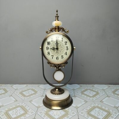  Luxury Table Clock with Silent Movement