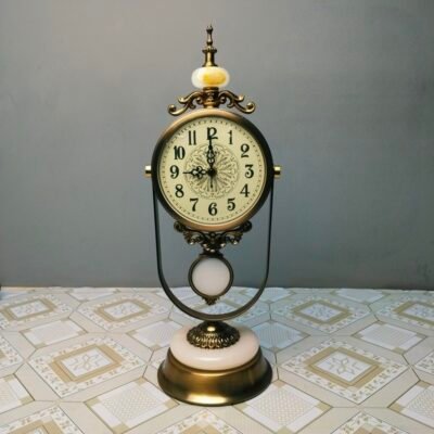  Luxury Table Clock with Silent Movement