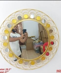 Ring Metal Wall Mirror