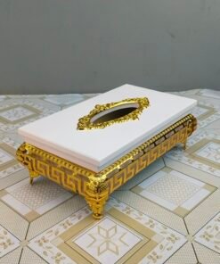 Premium Ornate Wooden Tissue Box