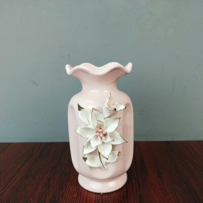 Premium Handcrafted Pink Ceramic Flower Vase