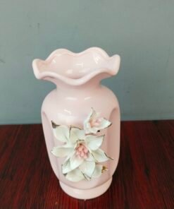 Premium Handcrafted Pink Ceramic Flower Vase