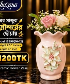 Premium Handcrafted Pink Ceramic Flower Vase
