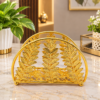 Luxury Golden Metal Napkin & Tissue Holder