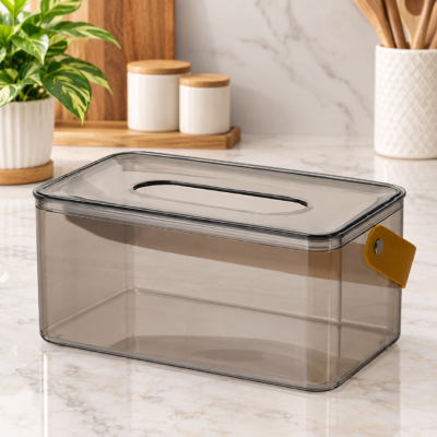 Modern Acrylic Tissue Box Holder