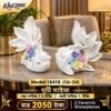 Ceramic fish Showpiece Set