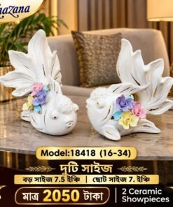 Mega Shop Ceramic fish Showpiece Set
