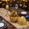 24 Piece Egg Shaped Cutlery Set