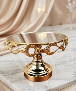 Gold Metal Cake Stand