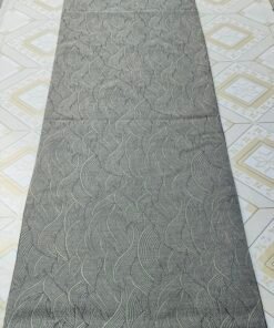 Modern Textured Feather Jacquard Table Runner Modern Textured Feather Jacquard Table Runner