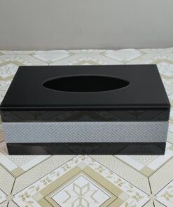 Luxury Leopard Mirror Tissue Box Cover