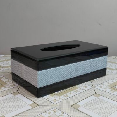 Luxury Leopard Mirror Tissue Box Cover