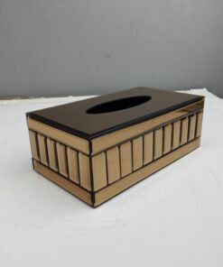 Luxury Gold Mirror Segmented Tissue Box Cover Luxury Gold Mirror Segmented Tissue Box Cover