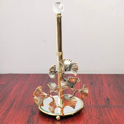 Kitchen Tissue and Paper Towel Holder Stand