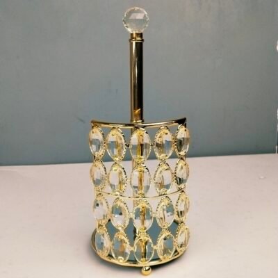 Luxury Gold Crystal Paper kitchen tissue holder