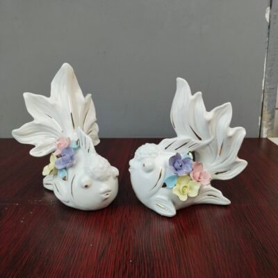Ceramic fish Showpiece Set