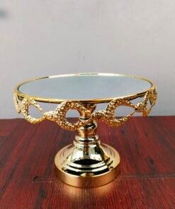 Gold Metal Cake Stand