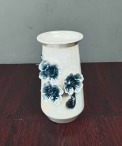 3D Floral Ceramic Flower Vase