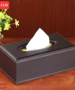 PU Leather Rectangular Tissue Box Cover
