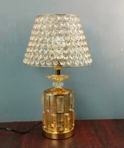 Luxury Golden Crystal Table Lamp