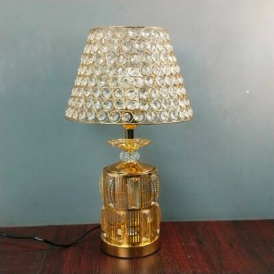 Luxury Golden Crystal Table Lamp