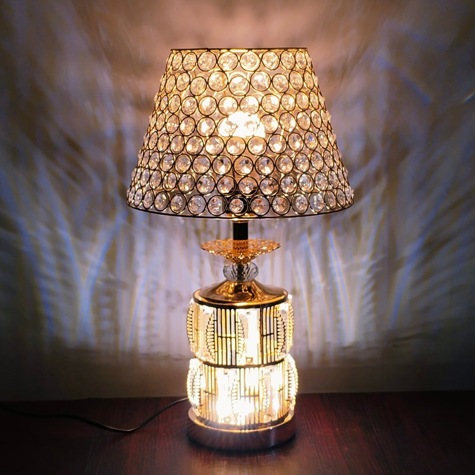 Luxury Golden Crystal Table Lamp Luxury Golden Crystal Table Lamp