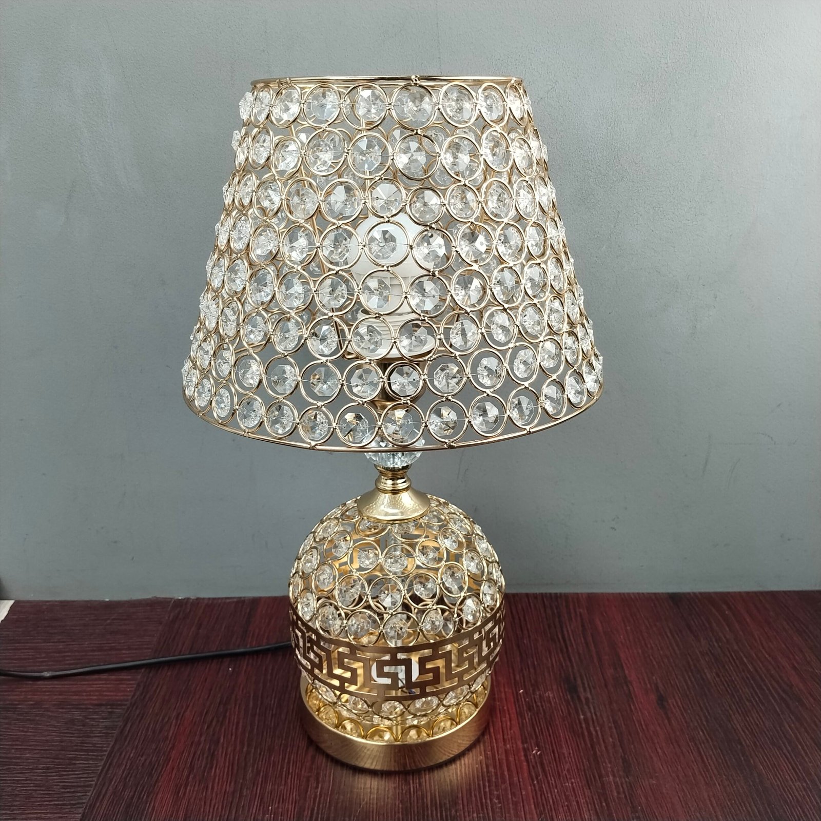 Luxury Golden Crystal Table Lamp Luxury Golden Crystal Table Lamp