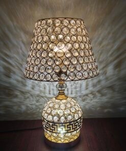 Luxury Golden Crystal Table Lamp