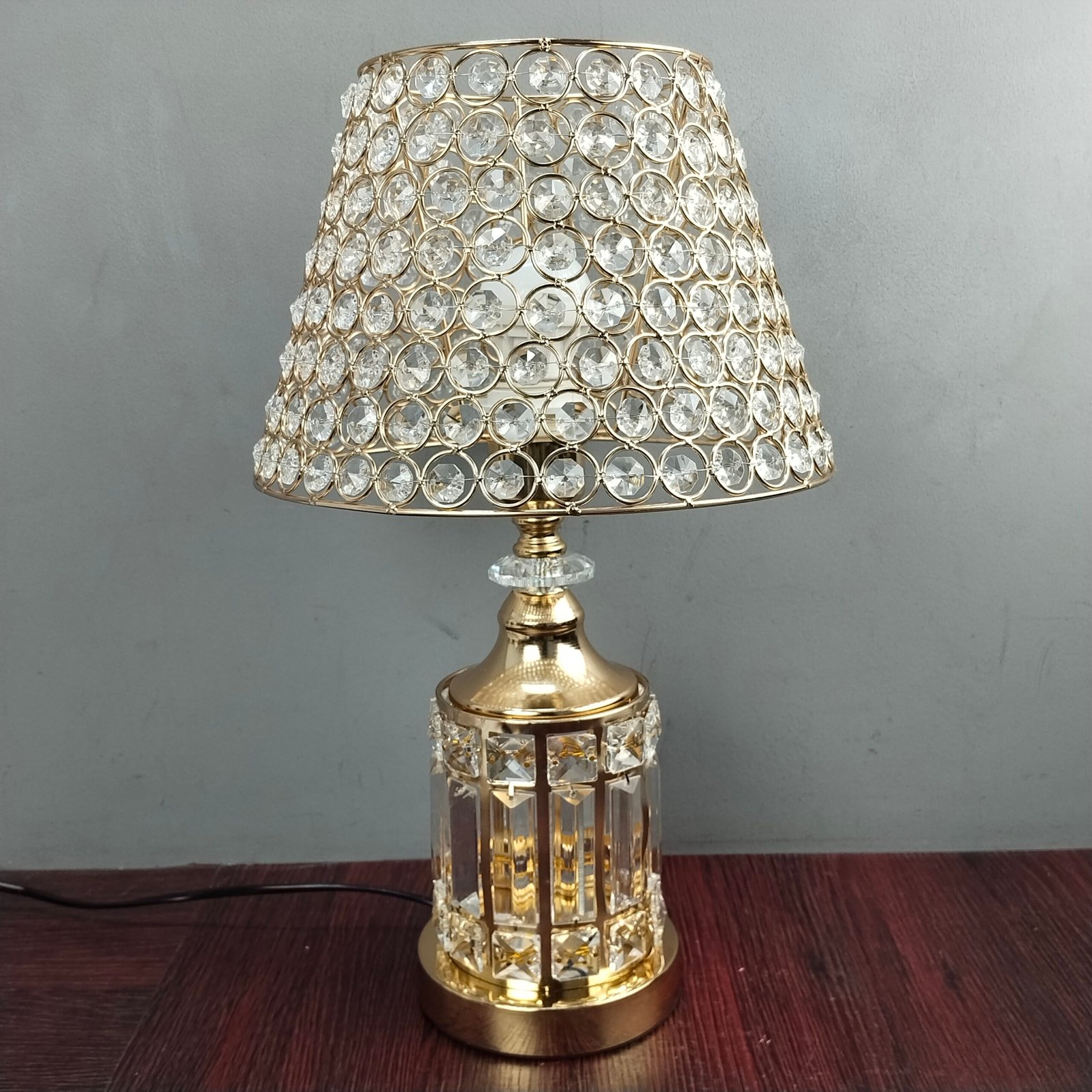 Modern Luxury Crystal Desk and Bedside Lamp Modern Luxury Crystal Desk and Bedside Lamp