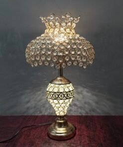 Luxury Golden Crystal Table Lamp
